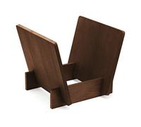 Dynavox Soporte ST40 para discos de vinilo de madera de pino, para hasta 40 LP´s y simples, color marrón oscuro