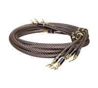 Dynavox Negro Línea Highend Cable de Altavoz 2x 5M Alta Calidad 1 Kit