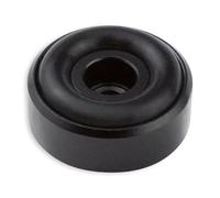 Dynavox Patas de Aluminio Mini, Juego de 4 Unidades, con amortiguadores de Goma, máx. 10 kg por Pata, óptimas para Dispositivos HiFi y Equipos de Audio, anodizado Negro