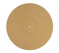Dynavox PM3 Alfombrilla para Plato giradiscos, Corcho, antiestática, 30 cm de diámetro