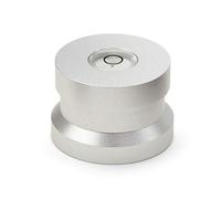 Dynavox Single Puck ASP3 - Adaptador de Aluminio para Discos de 45 Unidades, Color Plateado