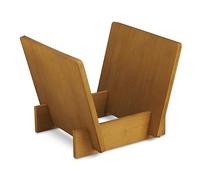 Dynavox Soporte para LP ST40, Caja de Almacenamiento para Discos de Vinilo de bambú, Soporte para Discos con Capacidad de hasta 40 LP y Singles, Color marrón