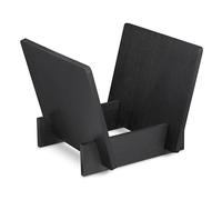 Dynavox Soporte para LP ST40, Caja de Almacenamiento para Discos de Vinilo de bambú, Soporte para Discos con Capacidad de hasta 40 LP y Singles, Color Negro