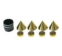 Dynavox Sub-Watt-Absorber 4er Kit Latón Oro Reductor de Ruido 205045