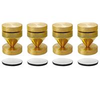 Dynavox Juego de 4 absorbentes de Sub-vatios, latón