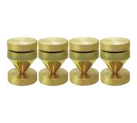Dynavox Sub-Watt Absorber Noisekiller Latón Oro / Set De 4