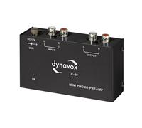 Dynavox TC-20 Elevador Fono Fonoelevador Negro MM Externo Fuente Carcasa Metal