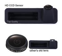 Dynavsal Noche Visión HD Cámara de Marcha Atrás,Impermeable y Amplio Ángulo de Visión, Manija de Tronco Cámara de Visión Trasera para BMW X1 X3 X4 X5 X6 F18 F35 F45 F46 F48 F80 520Li 530i 328Li 320Li