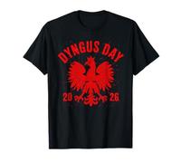 Dyngus Day 2026 Vintage Polonia Águila Polonia Falcon Rojo Camiseta
