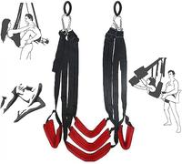 DYNLAB Columpio Rojo De Cinco Cinturones, Columpio Apasionado, Libera El Alma, Experimenta El Encanto único. Se Puede Regalar