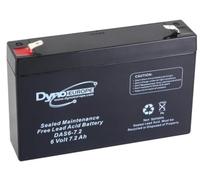 Dyno Europe BATERÍA DE PLOMO ÁCIDO - 6 V - 7.2 Ah - 150 x 34 x 100 mm