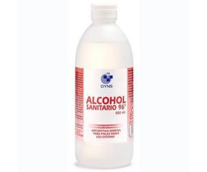 Dyns alcohol sani. 96§ 250 ml, standard, single