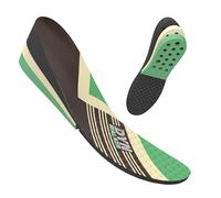 DynWalker Plantillas Elevadoras Taloneras Alzas Inserción de Calzado Cojines 3 Capas 3-7,5 cm Amortiguadoras Cómodas para Hombres Transpirables Shock Absorción Tamaño Ajustable L Multicolor