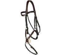 Dy'on Trabajo de Dyon - Brida con Muserola Mexicana, Full - Marrón Dy'on