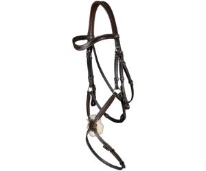 Dy'on Trabajo de Dyon - Brida con Muserola Mexicana, Full - Marrón Dy'on