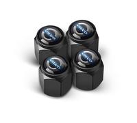 DYQCD 4 Tapas Tapones Valvula Coche para Volvo S90 XC90 XC60 S60L Antipolvo Tapones De Válvula De Coche Impermeable