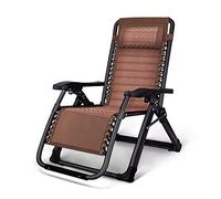 Dyqyym Sillón Plegable Resistente - Tumbona Relajante para Patio, terraza, jardín y Camping - Cómodo Conjunto de Muebles de Exterior