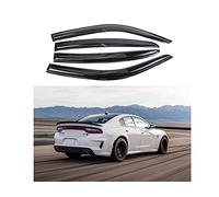 DYRDINSHOW Ventvisor - Juego de 4 deflectores de Ventana Lateral para Dodge Charger 2011-2022