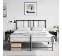 DYRJDJWIDHW 2 Pack Nightstands with Drawer and Shelf, Cold Rolled Steel Bedside Tables, Anthracite Grey Modern End Tables for Bedroom, 34.5x39x44 cm, MAX Load 28kg, Easy Assembly Storage Furniture