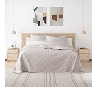 DYRJDJWIDHW 2 Pack Pine Wood Nightstand Set 40x31x50 cm Solid Pine Bedside Tables with Storage Space Rustic Bedroom Furniture for Home Decor