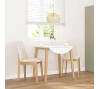 DYRJDJWIDHW Dining Chairs with Cushions 2 Pack Solid Rubberwood Ergonomic Design Comfortable Seating for Dining Room Living Room Home Furniture Natural Color