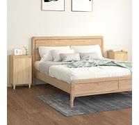 DYRJDJWIDHW Modern Nightstand Set of 2, Oak Sonoma Plywood Bedside Table with Storage Door, 40x35x70cm, Classic Design for Bedroom Living Room, Durable Stable Easy to Clean