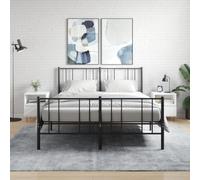 DYRJDJWIDHW Modern Nightstand Set of 2, White Engineered Wood Bedside Table with Drawer and Shelf, 40x35x50 cm, Sturdy Metal Legs for Bedroom Decor, Easy Assembly Storage Furniture