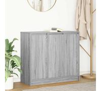 DYRJDJWIDHW Mueble Auxiliar salón Muebles auxiliares de Cocina Mueble TV Alto Mueble auxiliarAparador Sonoma Gris 85x34x76 cm Madera de ingeniería