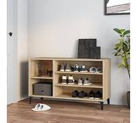 DYRJDJWIDHW Mueble recibidor Zapatero,Zapatero Espejo,Mueble Zapatero Madera contrachapada Roble Sonoma 102x36x60 cmPara pasillos, Puertas y Corredores