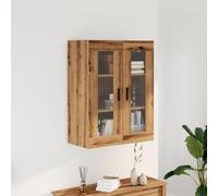 DYRJDJWIDHW Muebles auxiliares Cocina Auxiliar homn Living Armario cocinaArmario de Pared Madera ingeniería marrón Roble 69,5x34x90 cm