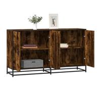 DYRJDJWIDHW Muebles auxiliares de Cocina Mueble cafetera Mueble almacenaje Cocina cajonera cocinaAparador Madera de ingeniería Roble Ahumado 134x35x76 cm
