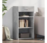 DYRJDJWIDHW Muebles Cocina Comoda Salon homn Living modulos Altos de cocinaAparador de Madera de ingeniería Gris hormigón 50x42,5x93 cm