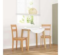 DYRJDJWIDHW Sillas de Comedor 2 Unidades Madera Maciza Natural Caucho Ergonomicas, de Madera para Comedor y Sala de Estar, Sillas de Caucho Natural con Respaldo Confortable y Soporte 110 kg