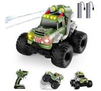 Dysaim Coche Teledirigido Anfibio, Monster Jam Cars Juguetes, 2.4 GHz RC Drift Car, Todoterreno Teledirigido 4x4, Drift RC Car Regalo Niños 6 Años, Coches Teledirigidos Niños 6 7 8 9 10 11 12 Años