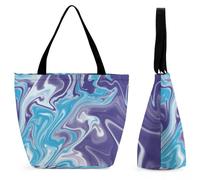 Dyscalibro Bolsa de mano con cremallera, bonita bolsa de playa de ardilla, bolsa de hombro grande para uso diario, viajes, Patrón: 5380384. Patrón: 5380387, 28.5 x 18 x 32.5 cm