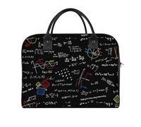 Dyscalibro Bolso de viaje, bolso de mano con patrón de ranas, bolso de hombro casual, bolsa de mensajero cruzada, Matemáticas Lineales Educación Matemática, Talla única