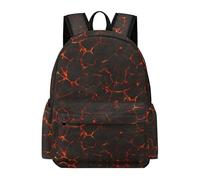 Dyscalibro Mochila, bonita mochila de chihuahua, mochila casual para exteriores, deportes, viajes, Grieta de lava volcánica, 42 x 30 x 15 cm