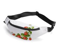 Dyscalibro Riñonera ajustable con diseño de gatos, color naranja, para correr, caminar, senderismo, fresa, 36*15cm