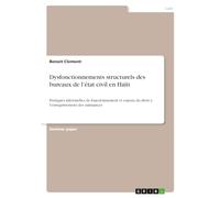 Dysfonctionnements structurels des bureaux de l'état civil en Haïti: Pratiques informelles de fonctionnement et enjeux du droit à l'enregistrement des naissances