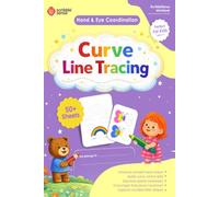 Dysgraphia Workbook: Curve line Tracing Practice for Early Writers (Ages 3-6): Perfect for Kindergarten, KS1 & KS2 children to build pencil control, fine motor skills and handwriting confidence.