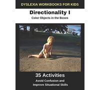 Dyslexia Workbooks for Kids - Directionality I - Color Objects in the Boxes - Avoid Confusion and Improve Situational Skills