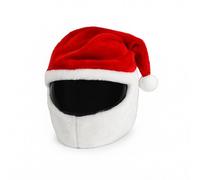 Dysmad Costumizate! Gorro o Funda Decorativa de Papá Noel/Santa Claus para el Casco de la Motocicleta. Especial para Navidad.