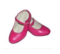 Dysmad Costumizate! Zapatos de Baile Flamenco con Diferentes Tallas Desde niña a Mujer. Precioso Color Fucsia Talla 41