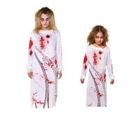 Dysmad Disfraz de La Chica de la Curva, para Mujer, para Niña. Talla única de adulto. Varias tallas para niñas. (Niña, Talla 10/12 años)