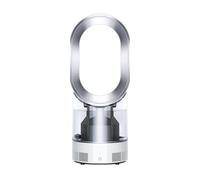 Dyson AM10 Humidificador y Ventilador, Humidificación Higiénica de Vapor Frío, Control Automático de Humedad, Niebla Ultrafina, Funcionamiento Silencioso, Blanco/Plata