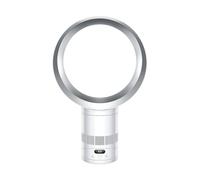 Dyson Cool™ CF1 Ventilador de Escritorio Sin Aspas, Blanco/Plata - Refrigeración Potente y Silenciosa con Tecnología Air Multiplier™, Control por App MyDyson™, Modo Noche, Ahorro Energético