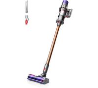 Dyson Cyclone V10 Aspiradora sin Cable, Adaptador para Zonas Difíciles | Color Nickel y Copper, Hasta 60 Minutos, 150 Vatios de Succión, Filtración 99,99%, 14 Ciclones, Accesorio Low-Reach