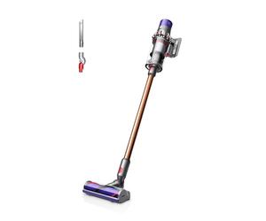 Dyson Cyclone V10 Aspiradora sin Cable, Adaptador para Zonas Difíciles | Color Nickel y Copper, Hasta 60 Minutos, 150 Vatios de Succión, Filtración 99,99%, 14 Ciclones, Accesorio Low-Reach