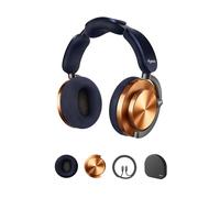 Dyson Ontrac Auriculares, Azul de Prusia y Cobrizo, Inalámbricos, Bluetooth | Rango de Sonido 6 Hz-21 kHz, Cancelación Activa de Ruido, Autonomía Prolongada, Diseño Cómodo en Microfibra