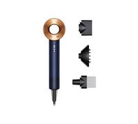 Dyson Supersonic secador de pelo, Prussian Blue/Copper, Rizado | Rizado+Muy Rizado, Color Prussian Blue/Copper. Secado rápido sin calor extremo. Control de calor inteligente